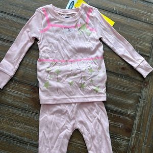 Old navy gold stars pajamas